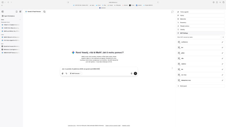 AI bezpečná pro firmy, podniky a společnosti platforma