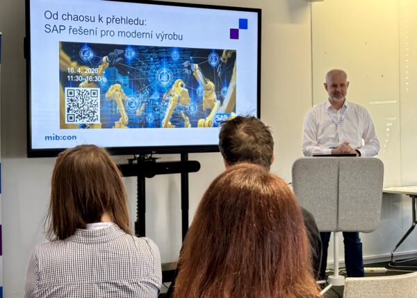 Ohlédnutí za setkáním Od chaosu k&nbsp;přehledu: SAP řešení pro moderní výrobu 2026