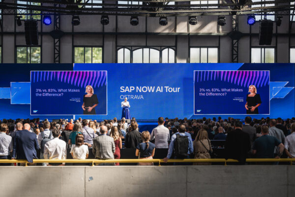 SAP NOW AI Tour Ostrava 2026: Mibcon jako Gold Partner představil projekt přechodu portálu do SAP Build Work Zone